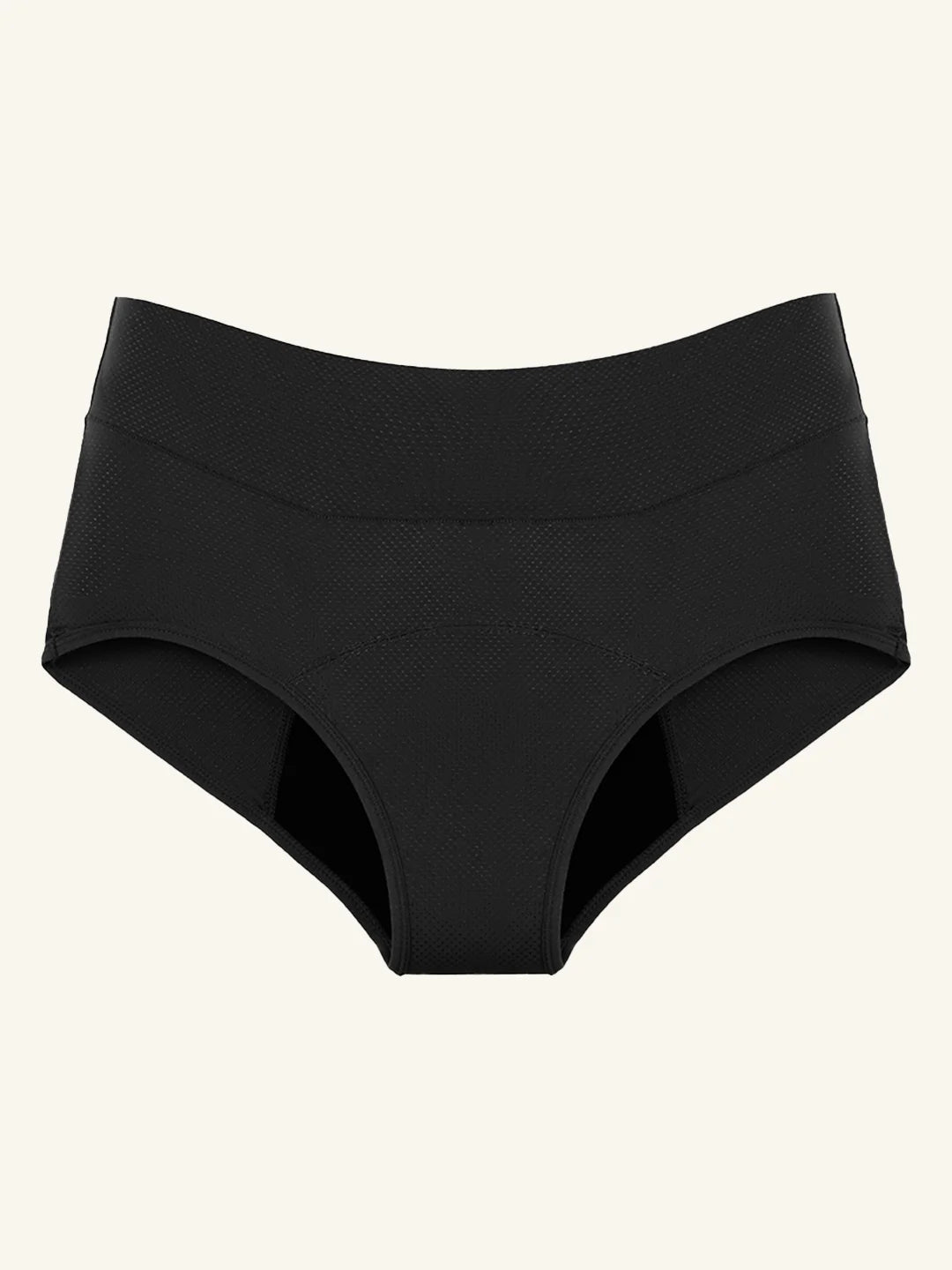 Classic Brief | 100% ochrony przed przeciekaniem, dzień i noc | Czarne | Majtki menstruacyjne