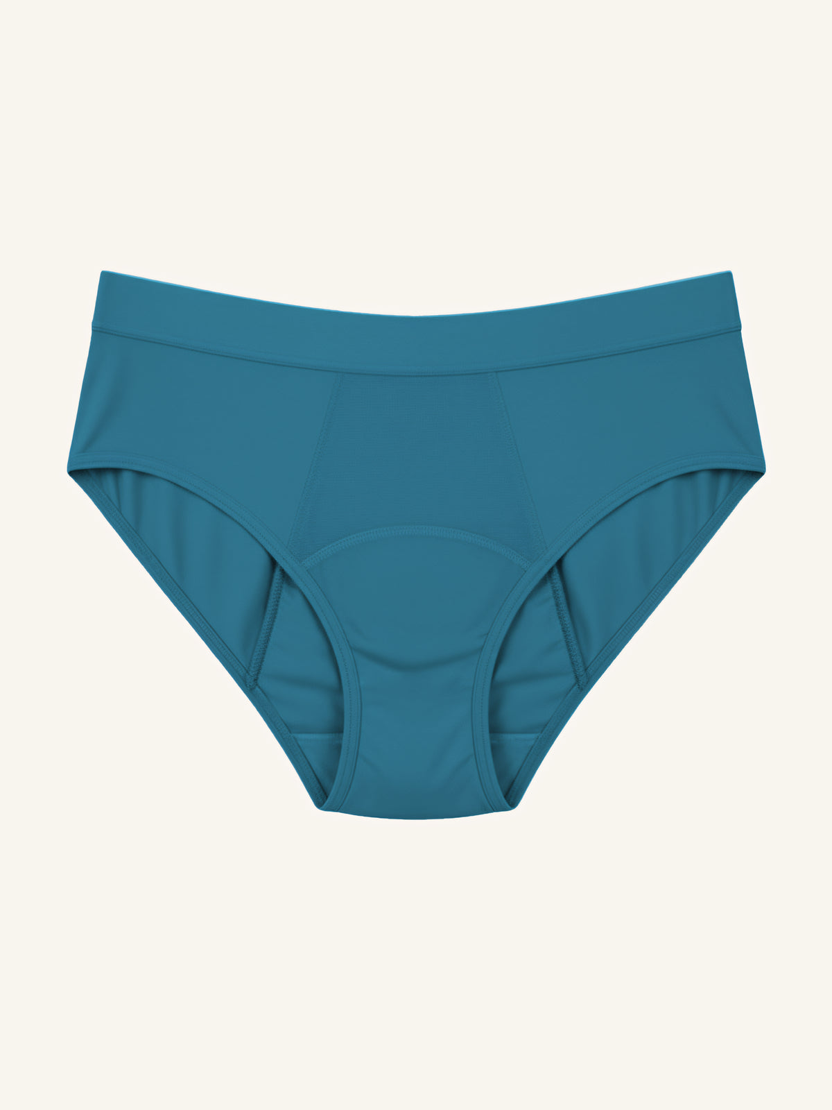 Hugger Brief | Saumaton mukavuus | 100% vuotosuoja, päivä & yö | Vihreä | Kuukautisalushousut