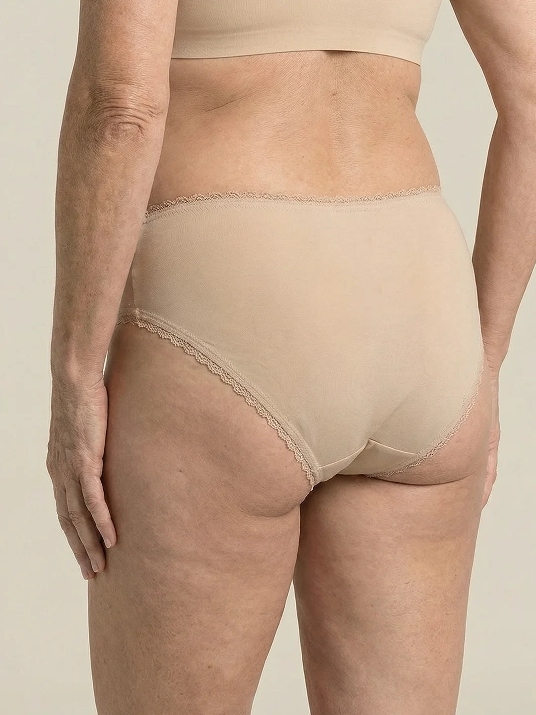 Everyday Brief | Incontinência Urinária Severa | 100% à prova de fugas, dia e noite | Apricot