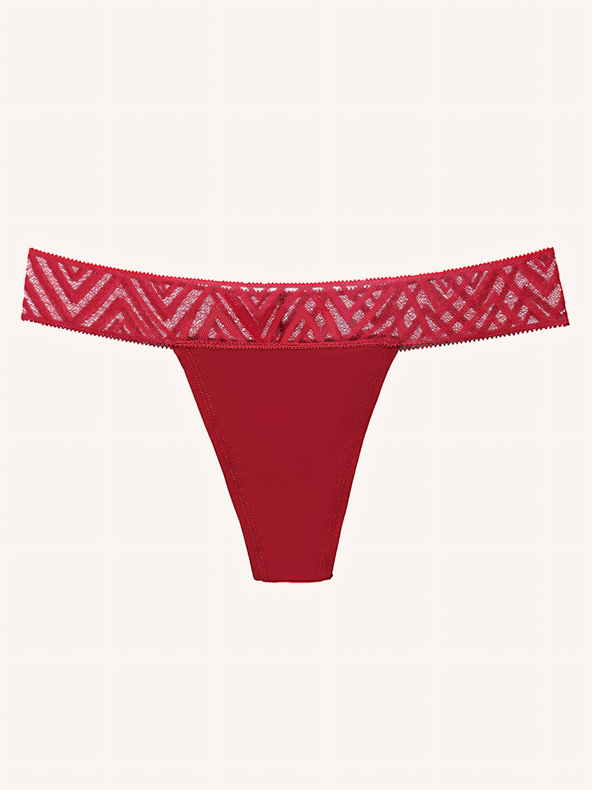 Invisible String | Sem costuras e invisível | Vermelho | cuecas menstruais