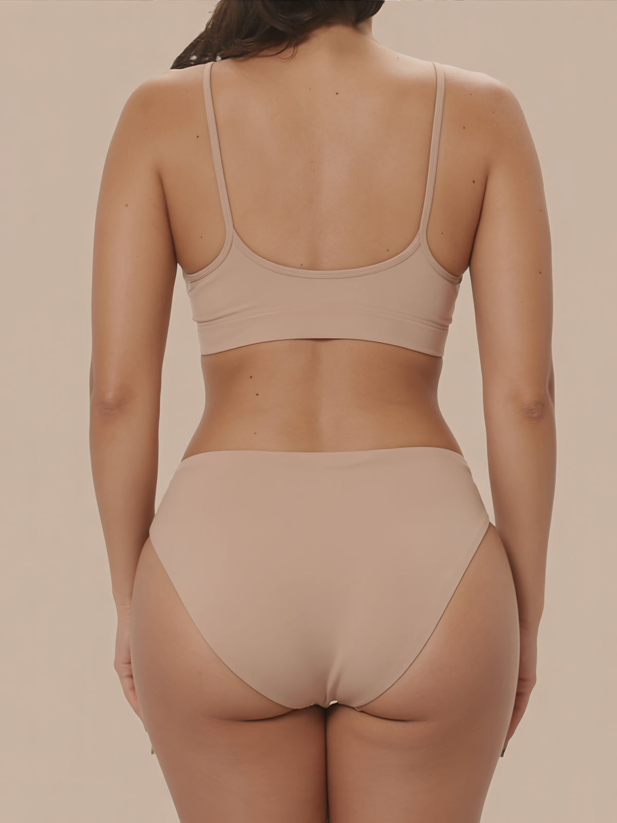 High Waist Brief | 100% vuotosuoja, päivä & yö | Apricot | Kuukautisalushousut
