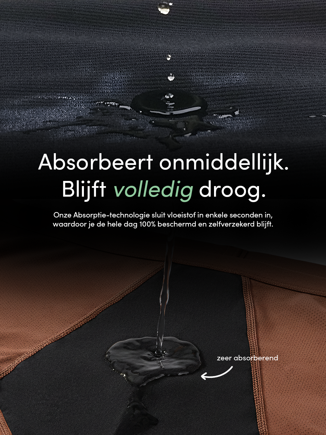 Huggster Brief | Bundel van 10 | Hevig Urineverlies | 100% lekvrij, dag & nacht | Zwart