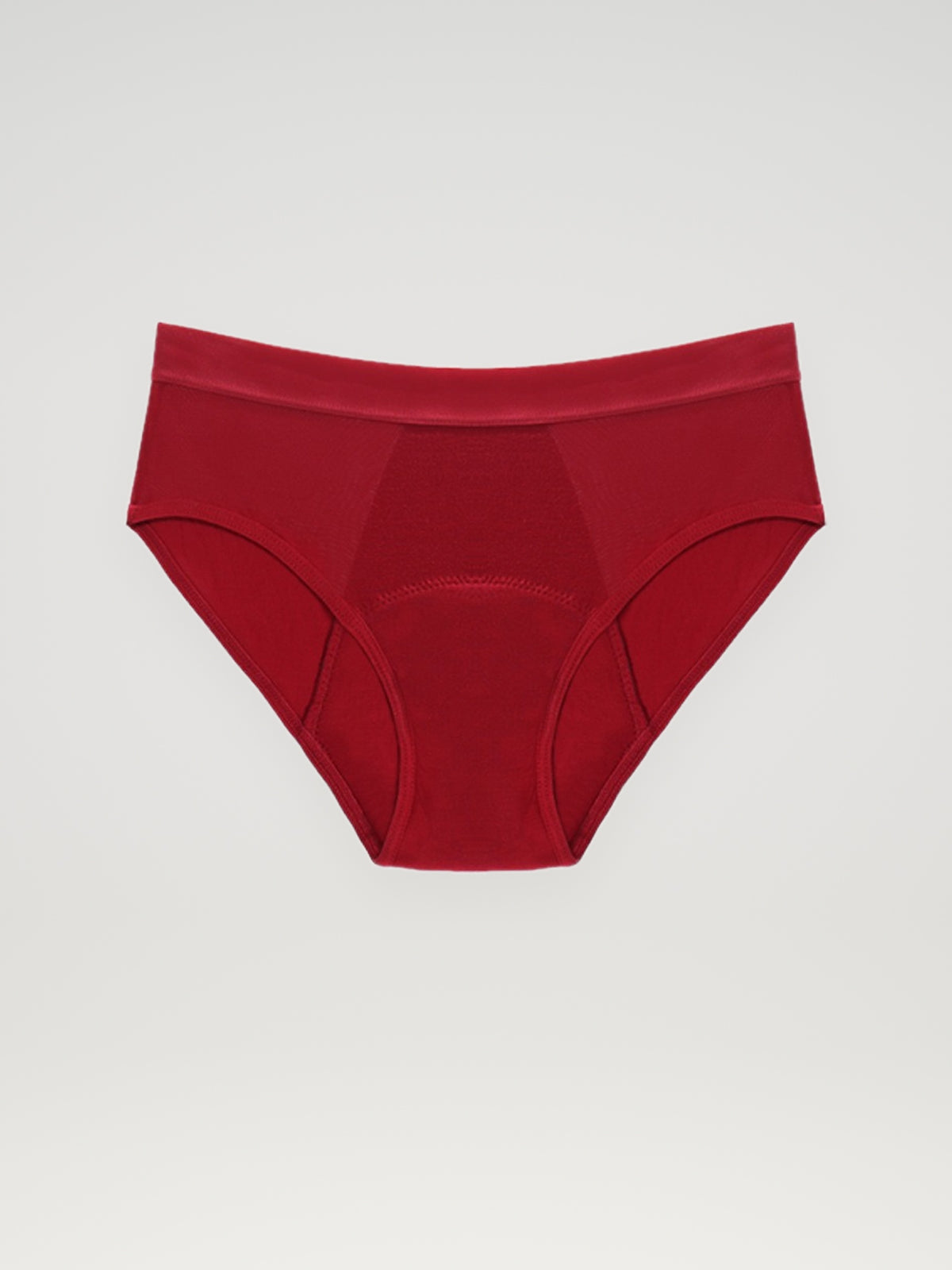 Naadloze Brief rood, het product los