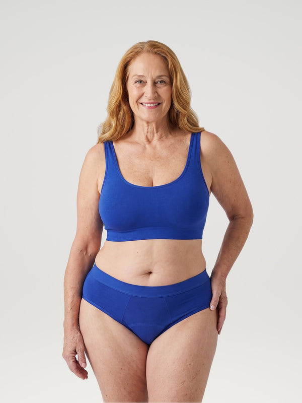 Saumaton Brief | Regular | Sininen