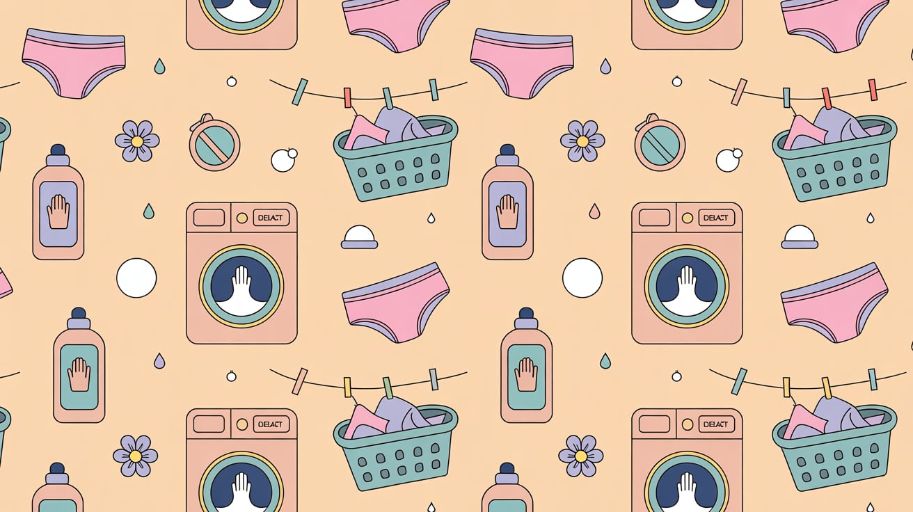 Hoe moet ik menstruatie ondergoed wassen?