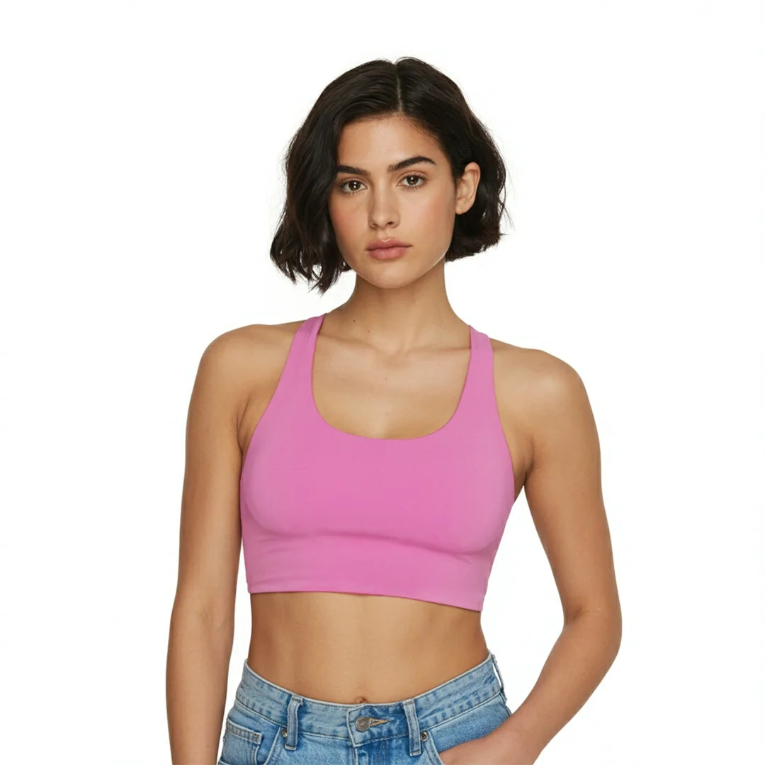 Oendies BareSilk-bh - Roze - bh zonder beugel