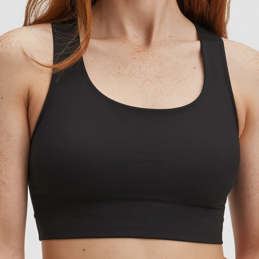 Oendies BareSilk-bh - Zwart - zonder beugel