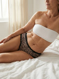 Leopard Kant Brief | Licht urineverlies | 100% lekvrij | Incontinentie ondergoed