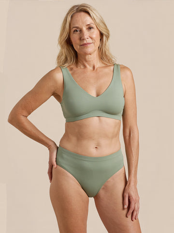 High Waist Brief | Extra Heavy | Groen
