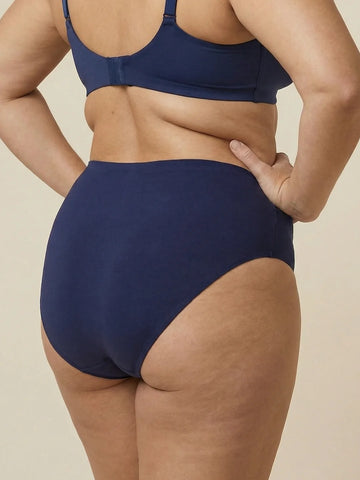 High Waist Brief | Extra Heavy | Blauw
