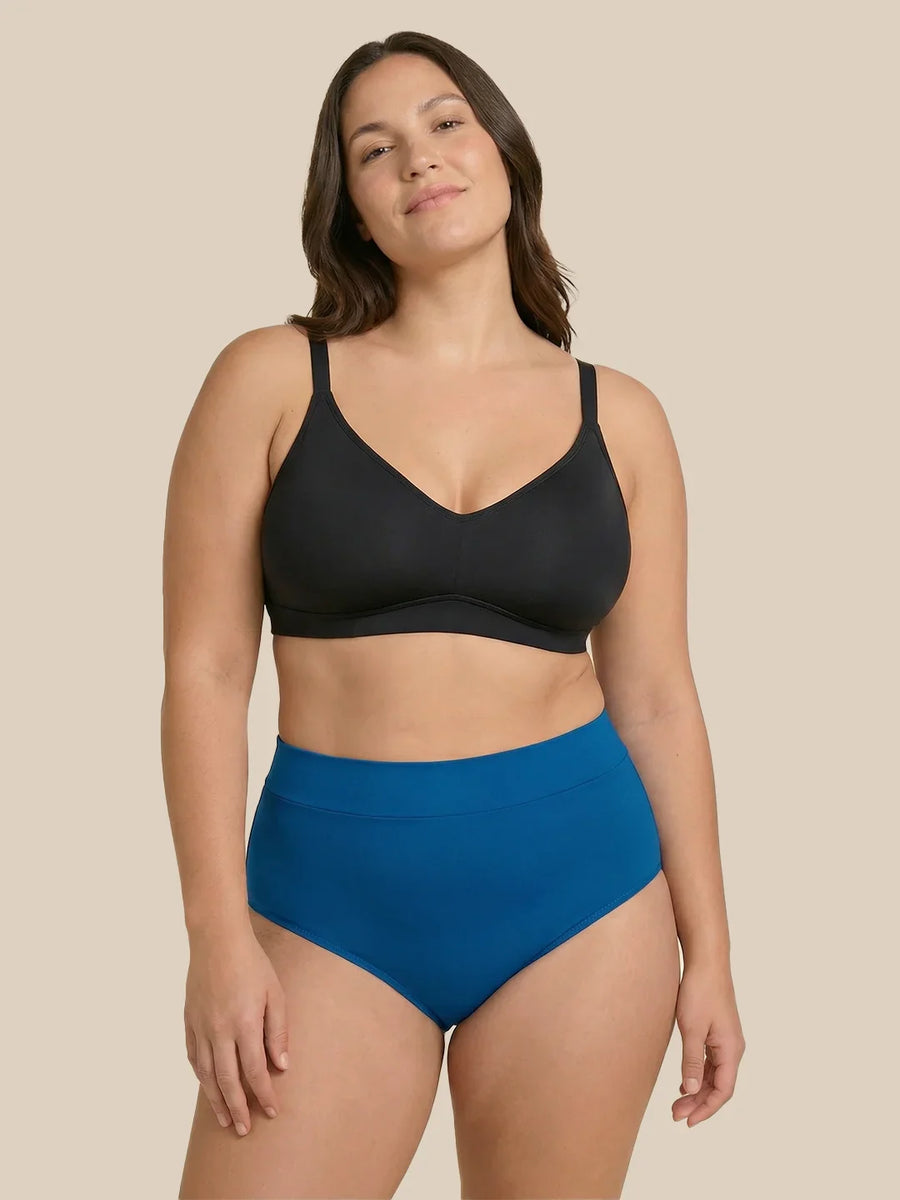 Carta de natação menstruação | Extra intenso | 100% à prova de vazamentos | Azul