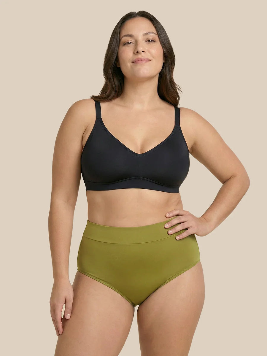 Carta de natação menstruação | Extra intenso | 100% à prova de vazamentos | Verde