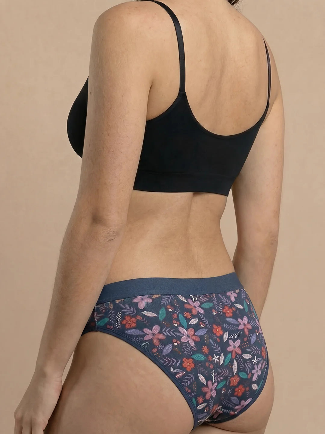 Flow | Bloemetjes | Cuecas menstruais para adolescentes