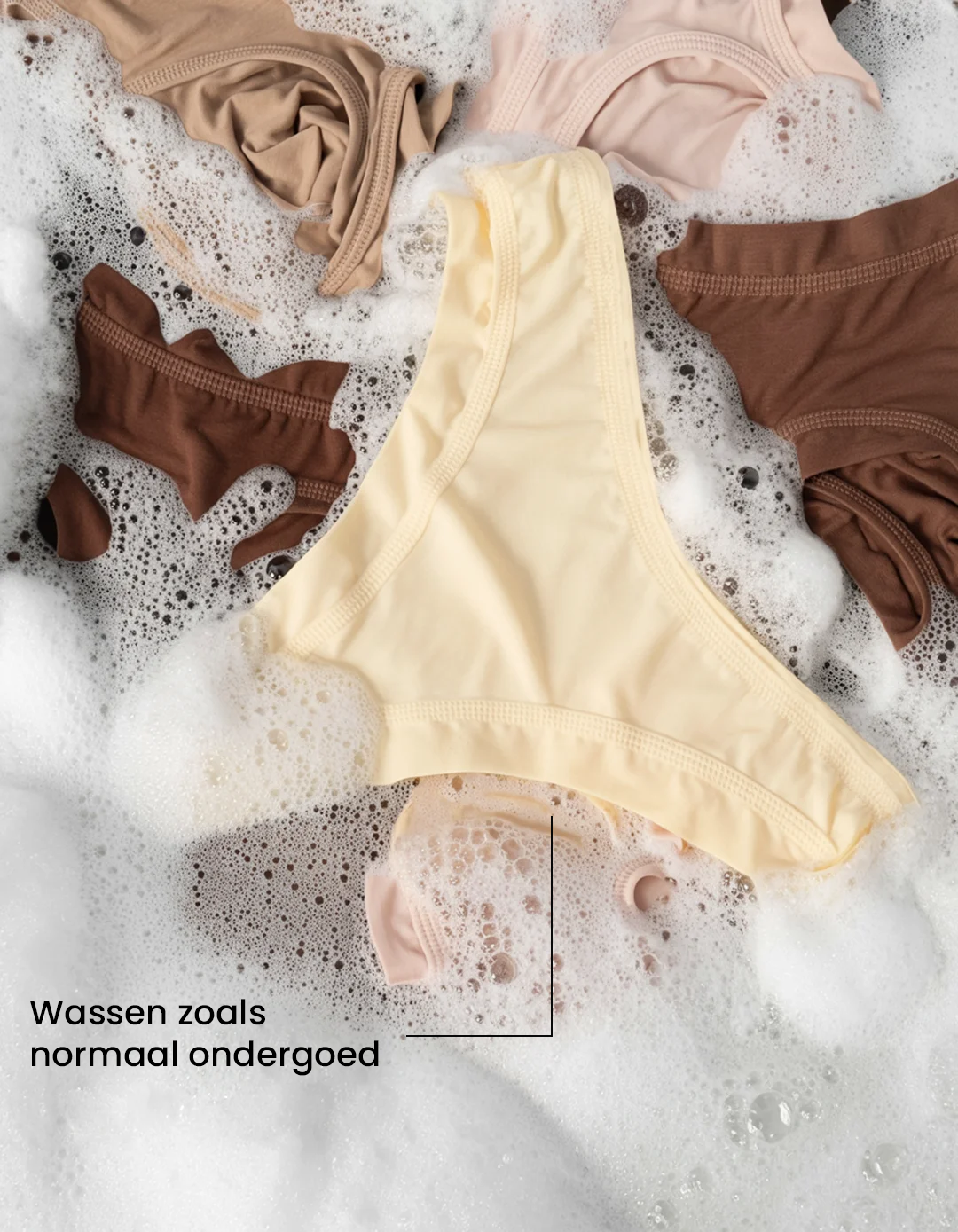 Hugger Menstruatie Ondergoed Groen