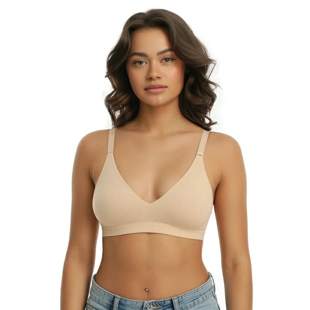 Oendies Bh zonder beugel - Beige