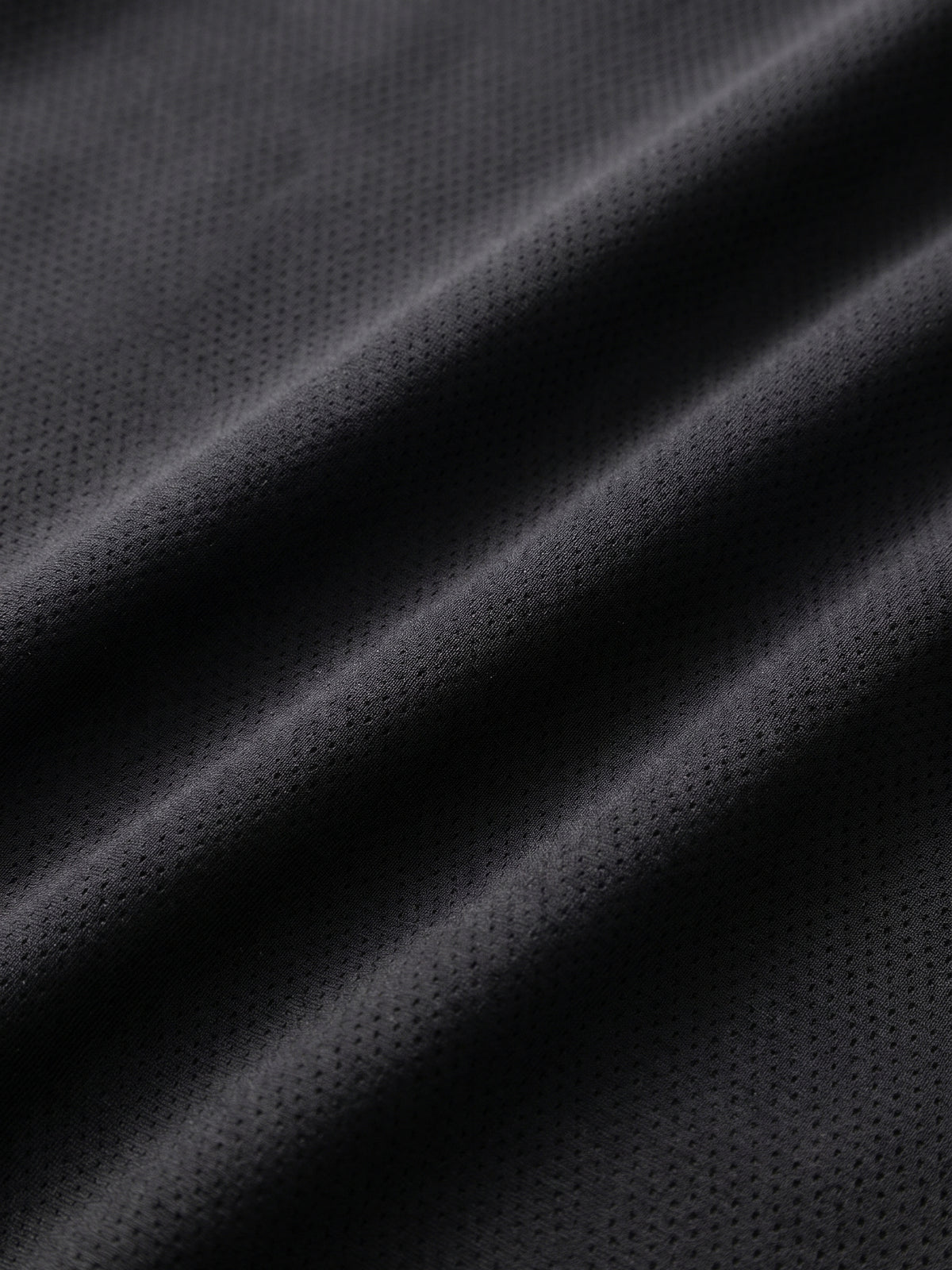 Classic Brief, close-up van de zwarte stof
