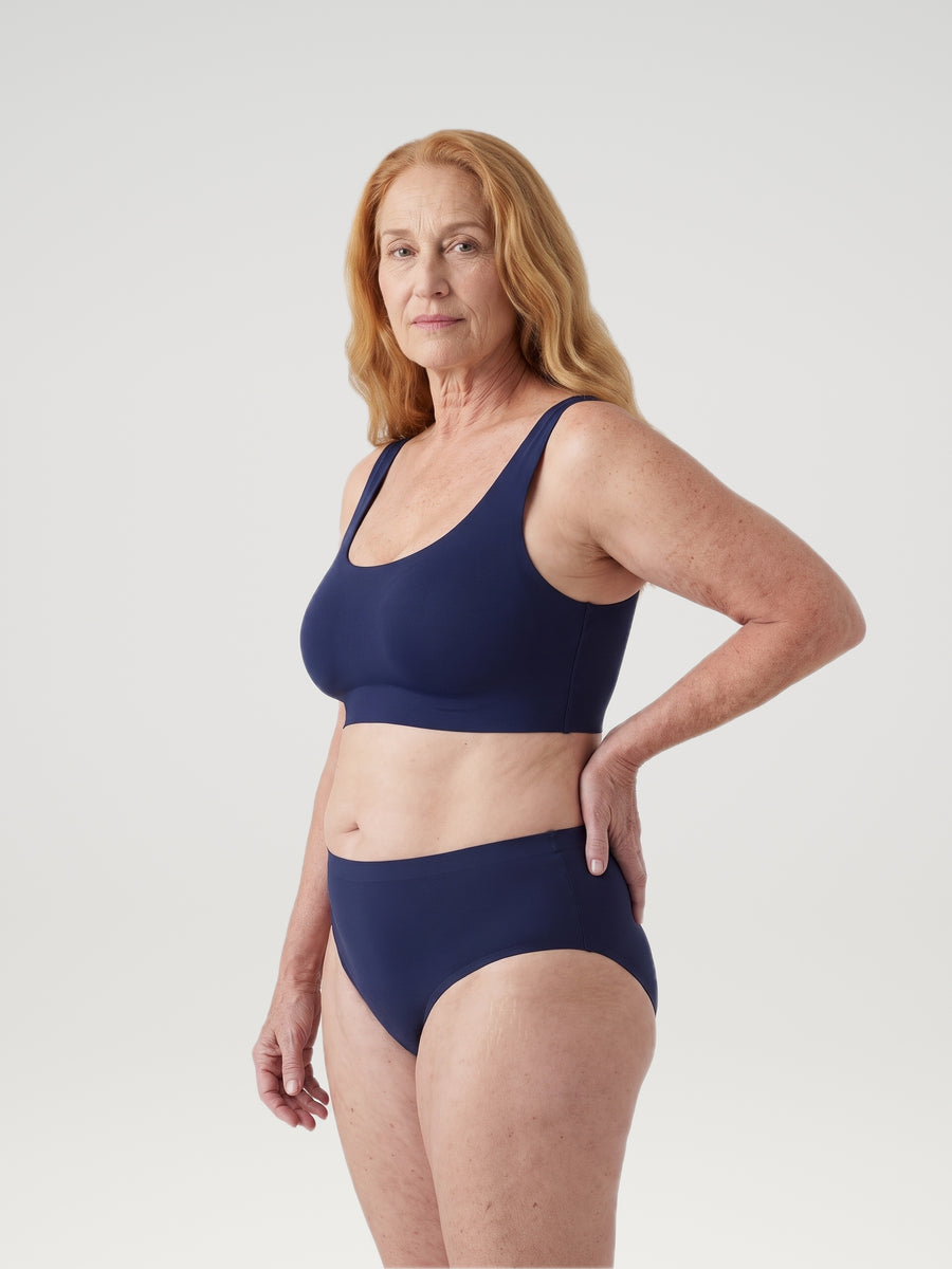 High Waist Brief | Extra Heavy | Sininen