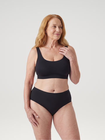 High Waist Brief | Extra Heavy | Preto
