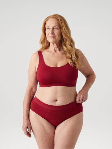 Saumaton Brief | Regular | Punainen