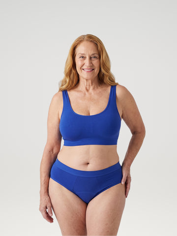 Saumaton Brief | Regular | Sininen